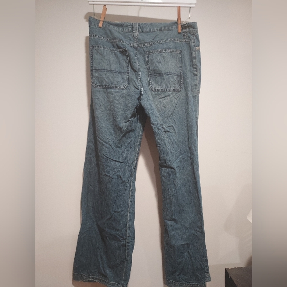 Blue Jeans With Pattern - Picture 4 of 7